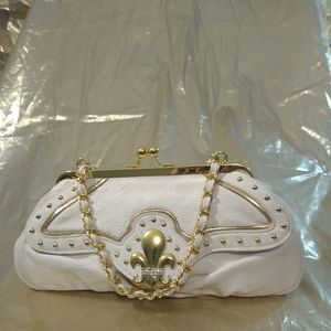Paris Hilton White cute bag